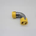 POWERPRESS 3/4" CS 90 ELBOW YELLOW GAS PWR7481421