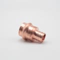 NIBCO® Press System® 9035050PC PC604-P Adapter, 3/4 in Nominal, PEX Press End Style, Wrot Copper, Domestic