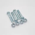 3" FLG BOLT & NUT SET ZINC CONSISTING OF 4 EA 5/8"X3" BOLT W/ HEX NUT (BOXED) LESS GASKET