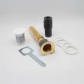 V&A K-40E-WH INTELLI DRAIN CIRCA 15 3/4 MAXIMUM DEPTH SUITABLE FOR V&A BATHTUBS WITHOUT A PREDRILLED OVERFLOW. NOT SUITABLE FOR BARCELONA 2, BARCELONA