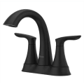 PFISTER LG48-WRPB WELLER 4" CENTER LAV FAUCET (MATTE BLACK)