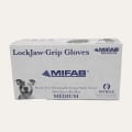MIFAB MI-GLV-M DIAMOND GRIP NITRILE DISPOSABLE GLOVES, MEDIUM, BOX/100