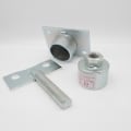 10" S8910 ADJUSTABLE FLANGE PIPE SUPPORT (SOLD PER EACH, NOT PER PAIR)