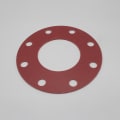 4"X1/8" RED RUBBER FULL FACE GSKT NEW STD 150 LB