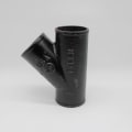 Tyler Pipe 008231 Pipe Wye-Branch, Fitting/Connector: Wye, 3 in Nominal, No-Hub End Style, Cast Iron