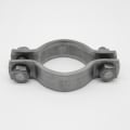 PHD 520 0200PL Standard Pipe Clamp, 2 in Pipe/Tube, 1040 lb Load, Carbon Steel, Plain, Domestic