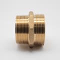 LEGEND 322-534 A-92 Hex Nipple, 2-1/2 in Nominal, NPT x NST End Style, Brass, Import