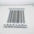 6" WAFER CHECK VLV BOLT & NUT SET ZINC (8 EA 3/4"X8-1/2" ZINC ATR & 16 EA 3/4" ZINC HVY HEX NUTS W/ WASHERS)