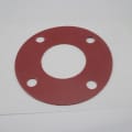 3"X1/8" RED RUBBER FULL FACE GSKT NEW STD 150 LB