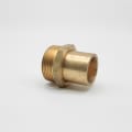 Uponor A4133210 Manifold Adapter, R32 x 1 in, Compression, 125 psi, Brass