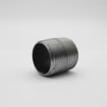 1-1/4"XCLOSE BLK STEEL NIPPLE