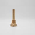 Trerice 3-4F2 Thermowell, 3-1/2 in L Stem, 2-1/2 in L Insertion, 3/4 in NPT Thread, Brass