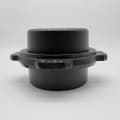 IN-FACT 4FA Adapter, 4 in, Mechanical Joint, Ductile Iron, Asphalt/Epoxy Coated, Domestic