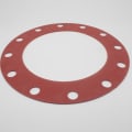 10"X1/8" RED RUBBER FULL FACE GSKT NEW STD 150 LB