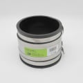 Fernco® 1056-44RC 1056RC Strong Back Flexible Pipe Coupling, 4 in Nominal, Cast Iron/Plastic End Style, PVC, Domestic