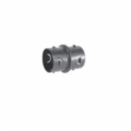 ADS® 0417AA Internal Coupler, For Use With Single Wall Corrugated Pipe, 4 in Dia, Polyethylene, Black