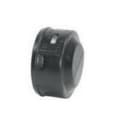 ADS® 0832AA Single Wall Snap End Cap, 8 in, Slip-Joint Connection, HDPE, Domestic