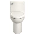 American Standard 2403128.222 1-Piece Toilet, Cadet®, Elongated Bowl, 16-1/2 in H Rim, 12 in Rough-In, 1.28 gpf, Linen, Import