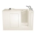 American Standard 2848.109.CRW Premium Combination Bathtub With Right Door, Air Spa, Rectangle Shape, 52 in L x 32 in W, Left Drain, Linen, Import