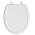 American Standard 5350110.020 Traditional Toilet Seat, Cadet®, Elongated Bowl, White, Slow Close Hinge, Import