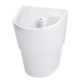 American Standard 9118111.020 ICS Scrub Sink, 20 in W x 26-1/8 in H, Wall Mount, Vitreous China, White, Import
