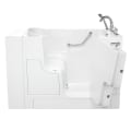 American Standard 3052OD.709.SRW-PC Luxury Bathtub With Right Door, Air Spa, Rectangle Shape, 60 in L x 32 in W, Right Drain, White, Import