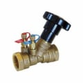 Gruvlok® 0763100104 FIG MBV-9517 Fixed Orifice Double Regulating Valve, 2 in Nominal, NPT End Style, 300 psi Pressure, Brass Body, Import
