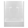 Aquatic 26032PL-WH 2-Piece Tub Shower, Remodeline Sectionals, 60 in W x 72 in H, AcrylX™ Acrylic, White, Domestic