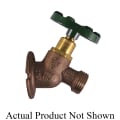 Arrowhead Brass Arrow-Breaker® 365LF Sillcock With Built-In Vacuum Breaker, 3/4 in, MNPT x Male Hose Thread, Bronze Alloy, Domestic