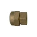 A.Y. McDonald 5182-293, 74754-3Q Hex Straight Adapter, 1 in Nominal, -3Q PEP McQuik Compression x FNPT End Style, Brass, Domestic