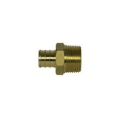 A.Y. McDonald 5423-021 72300M 1/2 Male Adapter, 1/2 in Nominal, PEX x MNPT End Style, Brass, Import