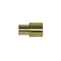 A.Y. McDonald 5423-026 72300SM 1/2 Male Sweat Adapter, 1/2 in Nominal, PEX x Male C End Style, Brass, Import