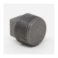 Billco STTU 90720 Pipe Plug, Carbon Steel, 3/8 in Nominal, SCH 40/STD, NPT End Style, Black Oxide, Domestic