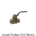 Boshart Industries SSBV1000-10 2-Piece Ball Valve, 1 in Nominal, FNPT End Style, 316 Stainless Steel Body, Full Port, PTFE Softgoods
