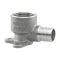 Boshart Industries SSPEX-DE05 Drop Ear Elbow, 1/2 in Nominal, FNPT x PEX End Style, 304 Stainless Steel, Import