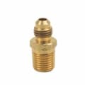 BrassCraft® 48-4-4 48 Series Adapter, 1/4 in Nominal, Flare x MNPT, Brass