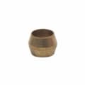 BrassCraft® 60-4 60 Series Compression Tube Sleeve, 1/4 in Nominal, 0.03 in THK, Brass, Domestic