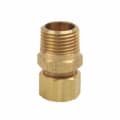 BrassCraft® 68-8-8X 68 Series Adapter, 1/2 in, Compression x MNPT, Brass