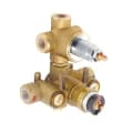Newport Brass® 1-743 3-Port Shared Thermostatic Rough-In Valve, 1/2 in FNPT Inlet x 1/2 in FNPT Outlet, 3 Ways, 60 psi, 8 gpm, Solid Brass Body