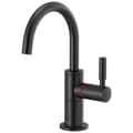Brizo® 61320LF-H-BL Solna® Instant Hot Faucet, 1 gpm at 60 psi Flow Rate, Matte Black, 1 Handle, Import