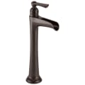 Brizo® 65461LF-RB-ECO Rook™ Vessel Lavatory Faucet, Commercial, 5-7/16 in Spout, 10-1/4 in H Spout, Venetian Bronze, 1 Handles, Import
