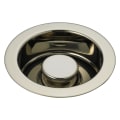 Brizo® 69070-PN Kitchen Disposal and Flange Stopper, 4-1/2 in Nominal, 4-1/2 in OAL, Brass, Polished Nickel, Domestic