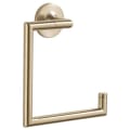 Brizo® 694675-GL Odin™ Towel Ring, 6-5/8 in L Bar, 2-5/16 in OAD x 6-5/8 in OAH, Luxe Gold, Import
