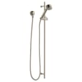 Brizo® 85521-BN Quiessence® Hand Shower, 3-Function Shower Head, 2 gpm Flow Rate, 60 to 82 in L Hose, 1/2-14 Male NPSM Connection, Brushed Nickel, Import