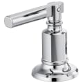 Brizo® HL5376-PC Invari™ Handle Kit, For Use With Invari™ 65376LF-LHP/65376LF-LHP-ECO Widespread Lavatory Faucets, Polished Chrome, Import