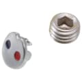 Brizo® RP50585 Set Screw and Button Assembly, For Use With 9158-DST Series High-Rise Pull Down Kitchen Faucet, Import