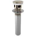 Brizo® RP81628PN Pushbutton Activated Pop-Up Drain Assembly, Polished Nickel, Brass Drain