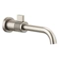 Brizo® T65735LF-NK-ECO Lavatory Faucet Trim, Litze™, 1.2 gpm, Luxe Nickel, 1 Handles, Function: Traditional, Commercial
