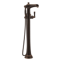 Brizo® T70161-RB Free Standing Tub Filler Trim, Rook™, 2 gpm Flow Rate, Venetian Bronze, 1 Handles, Domestic, Commercial