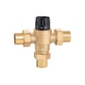 Caleffi 523188A 5321 High-Flow Thermostatic Mixing Valve, 1-1/2 in, C, 200 psi, 8.8 gpm, Brass Body